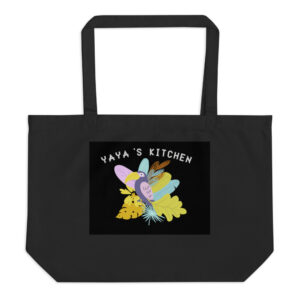 Large organic tote bag